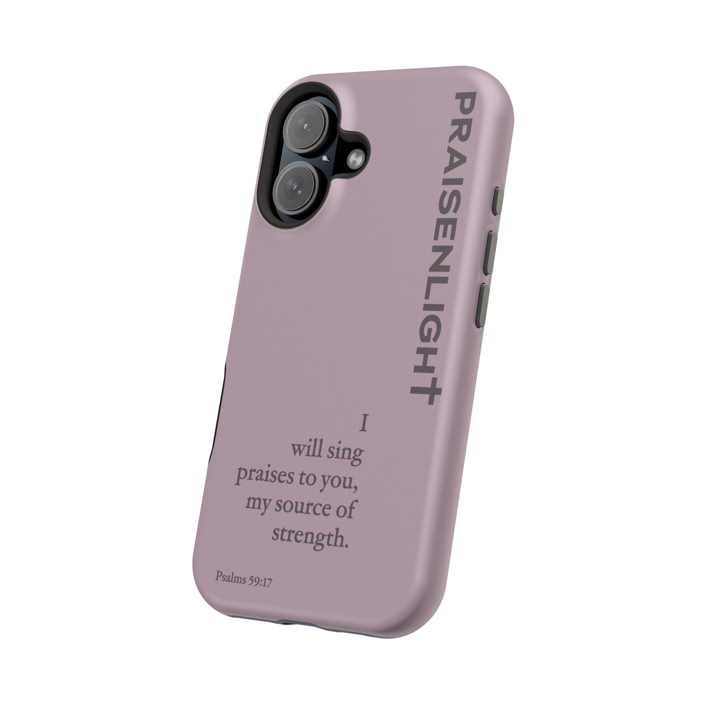 Psalm 59:17 Bible Verse Magnetic Tough Cases